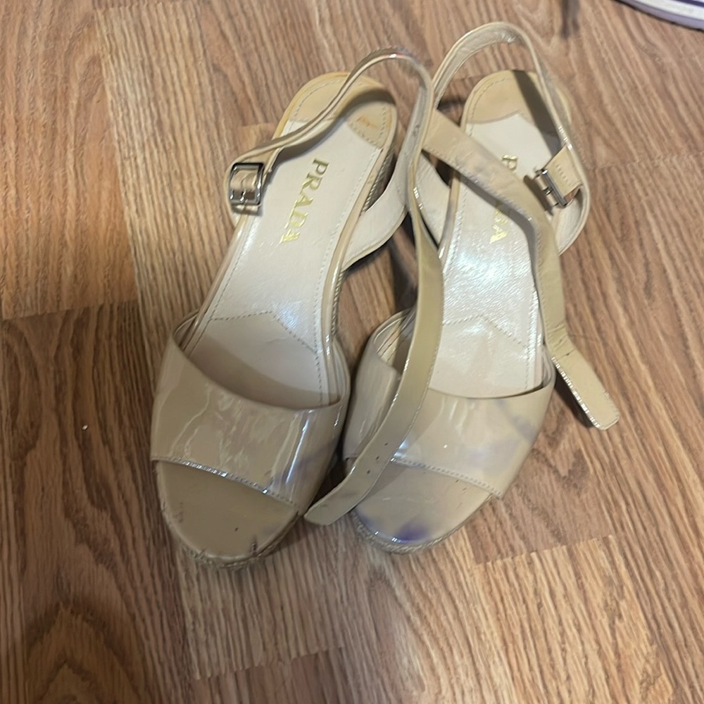 Prada sandal wedge